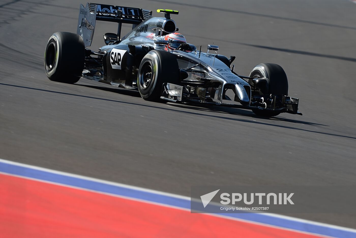 2014 Formula 1 Russian Grand Prix. Free practice