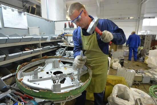 Recycling military equipment in Chelyabinsk Region