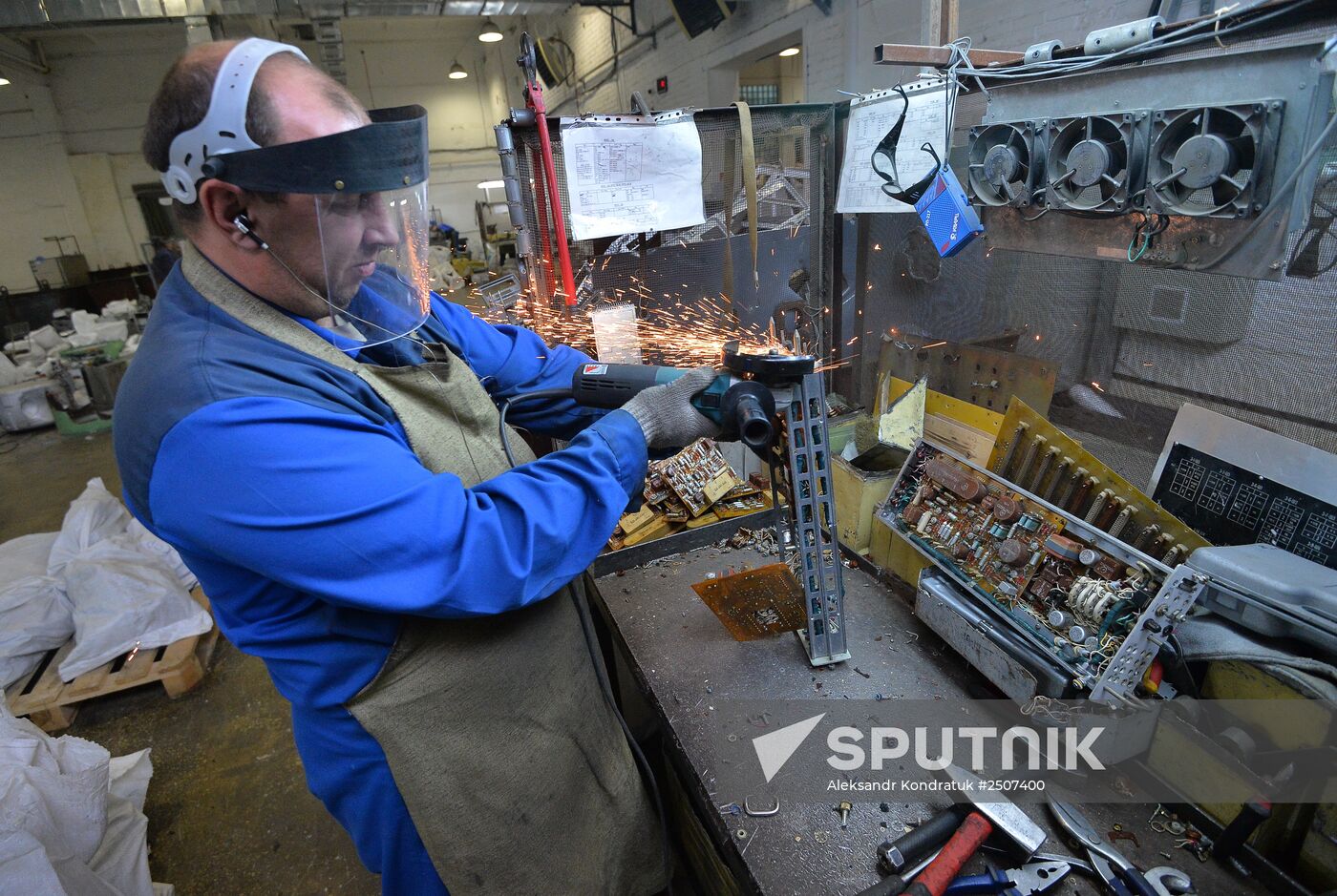 Recycling military equipment in Chelyabinsk Region