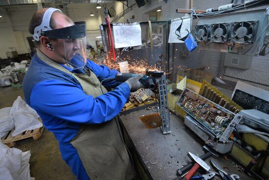 Recycling military equipment in Chelyabinsk Region