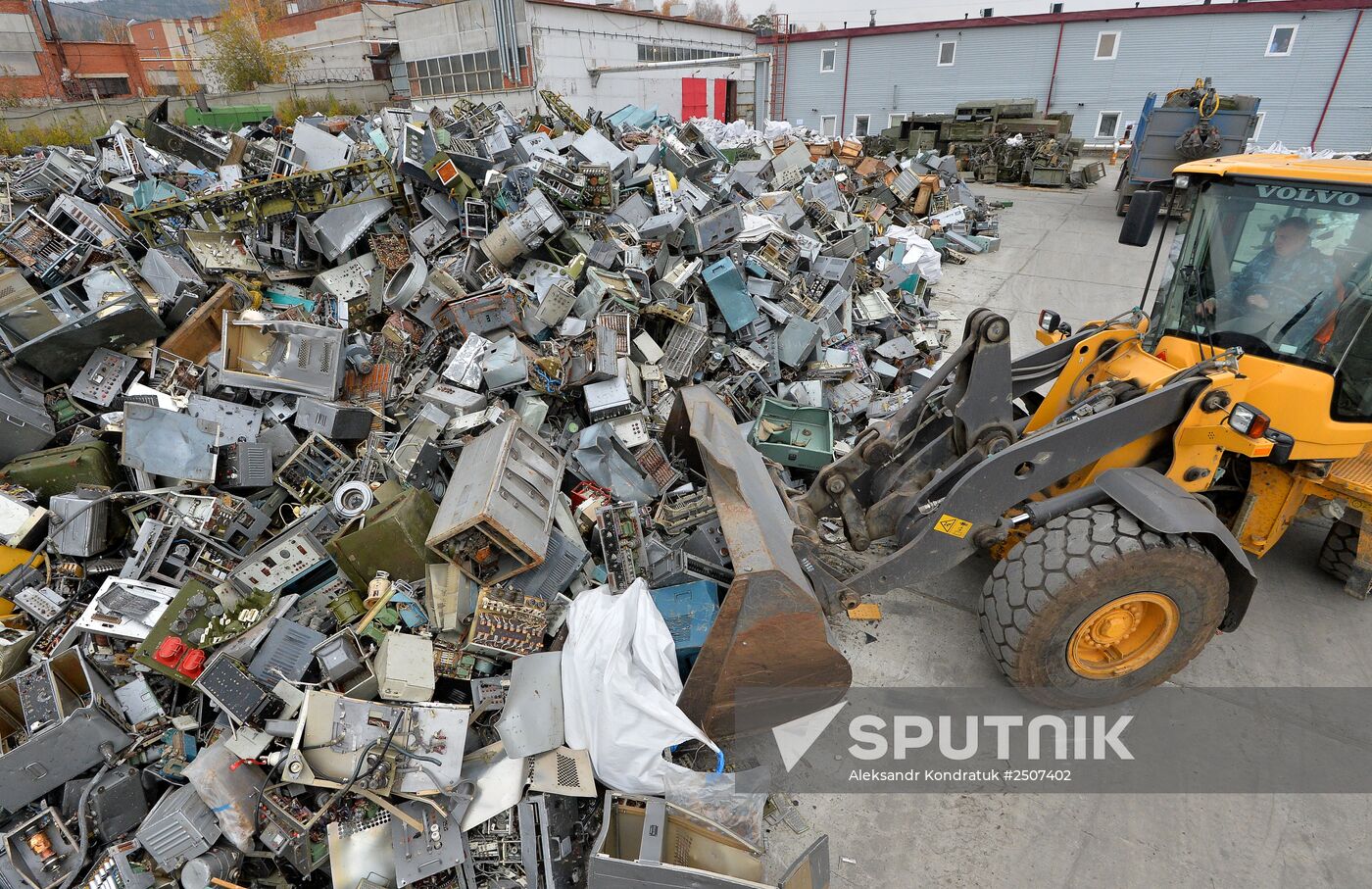 Recycling military equipment in Chelyabinsk Region