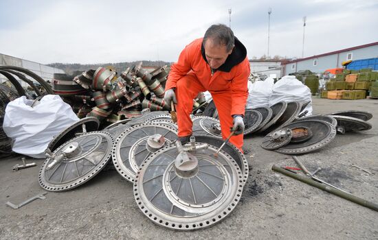 Recycling military equipment in Chelyabinsk Region
