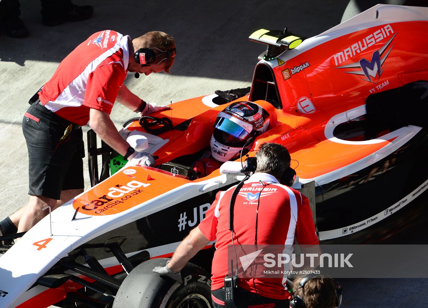 2014 Formula 1 Russian Grand Prix. Practice