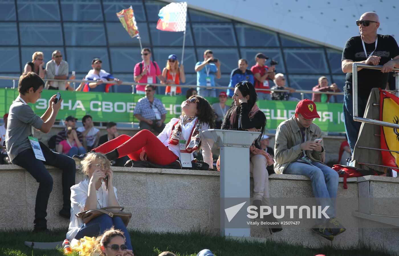 2014 Formula 1 Russian Grand Prix. Practice