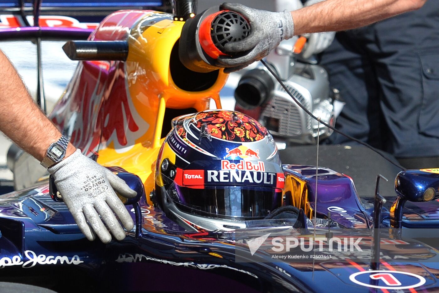 2014 Formula 1 Russian Grand Prix. Practice