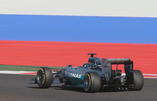 2014 Formula 1 Russian Grand Prix. Practice