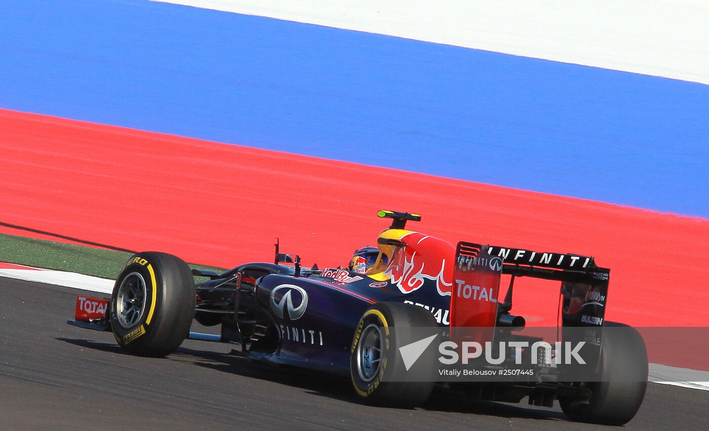 2014 Formula 1 Russian Grand Prix. Practice