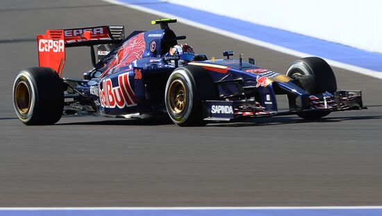2014 Formula 1 Russian Grand Prix. Practice