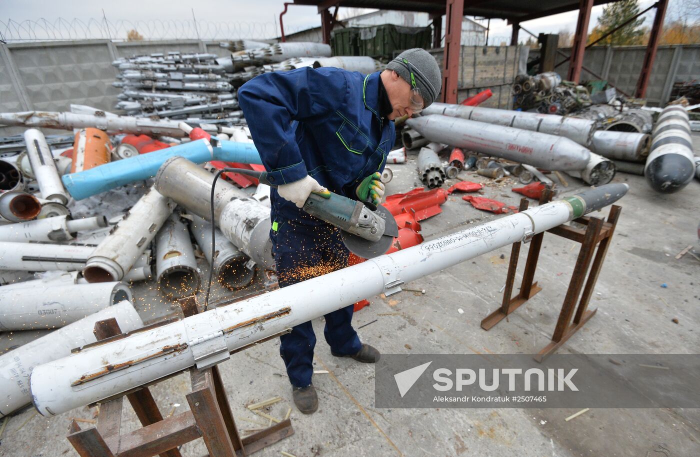 Recycling military equipment in Chelyabinsk Region