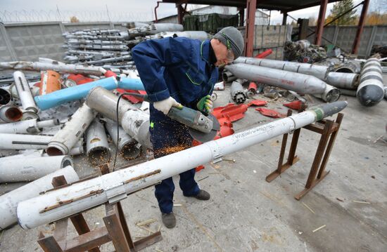 Recycling military equipment in Chelyabinsk Region