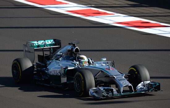 2014 Formula 1 Russian Grand Prix. Practice
