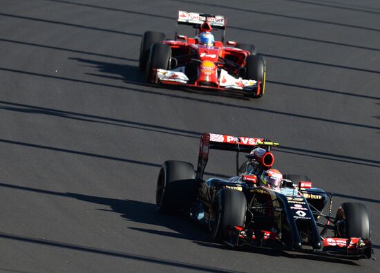 2014 Formula 1 Russian Grand Prix. Practice