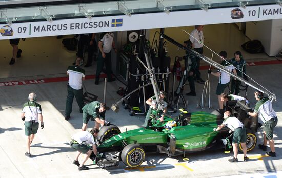 2014 Formula 1 Russian Grand Prix. Practice