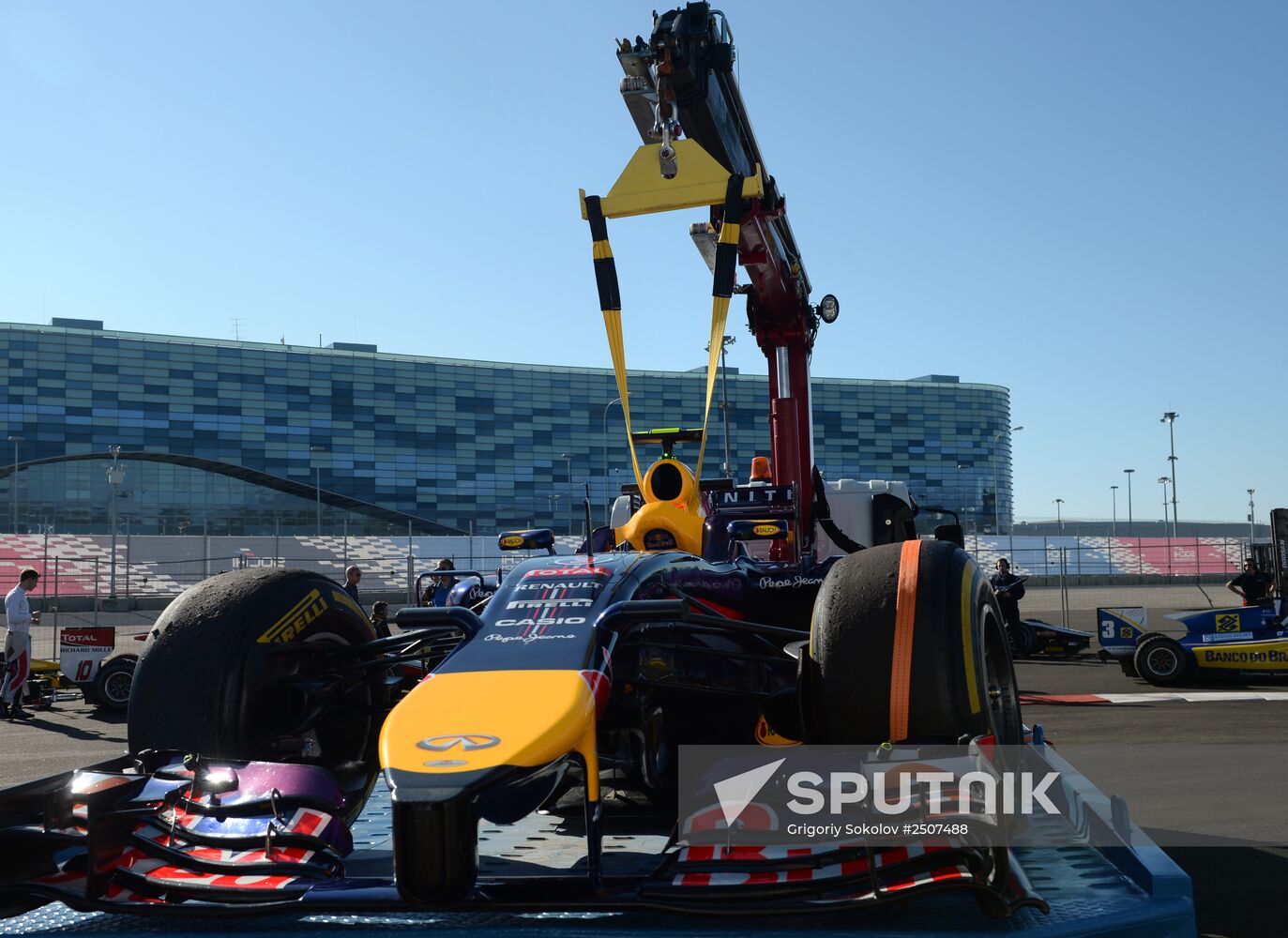 2014 Formula 1 Russian Grand Prix. Practice
