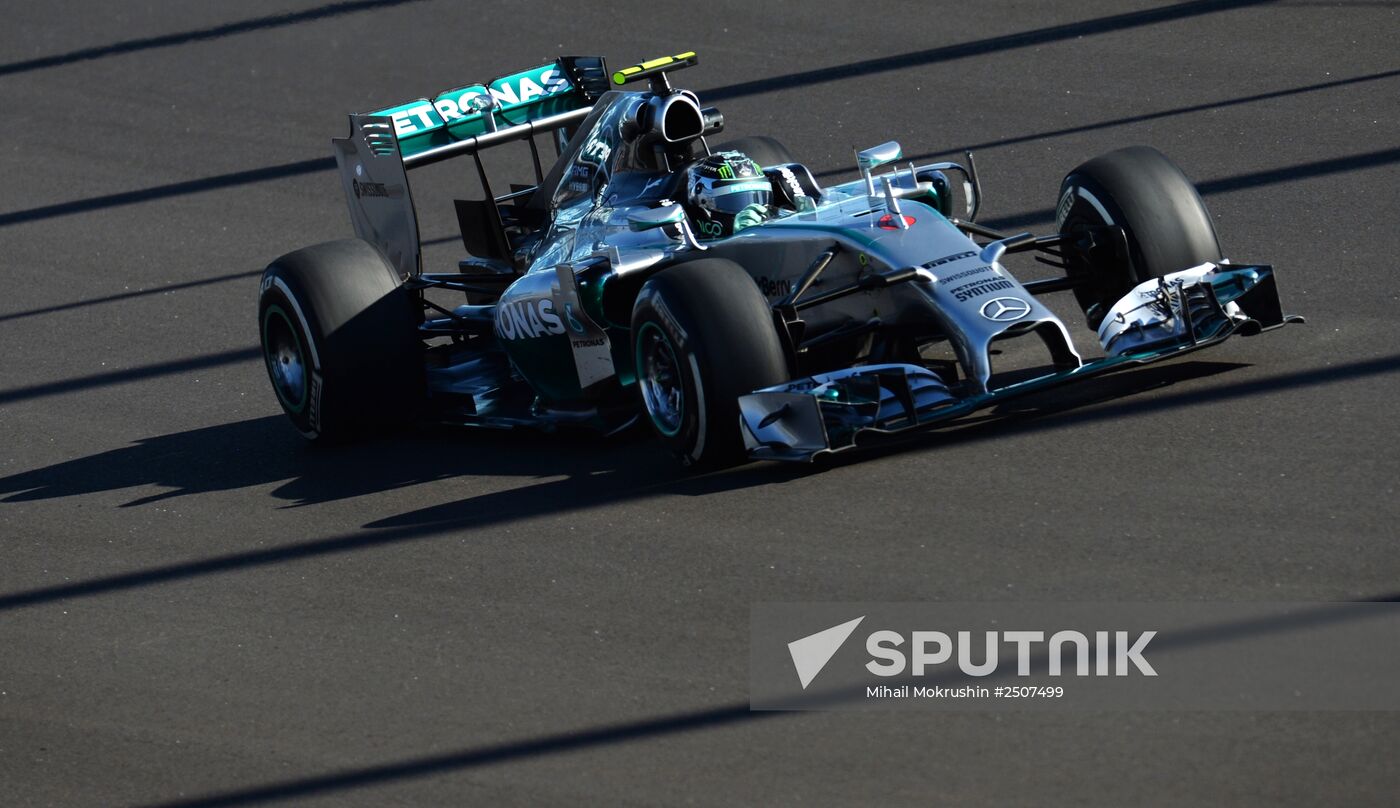 2014 Formula 1 Russian Grand Prix. Practice