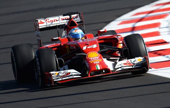 2014 Formula 1 Russian Grand Prix. Practice