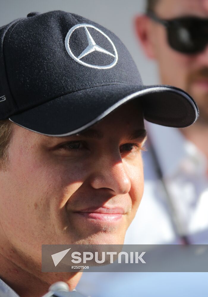 2014 Formula 1 Russian Grand Prix. Practice