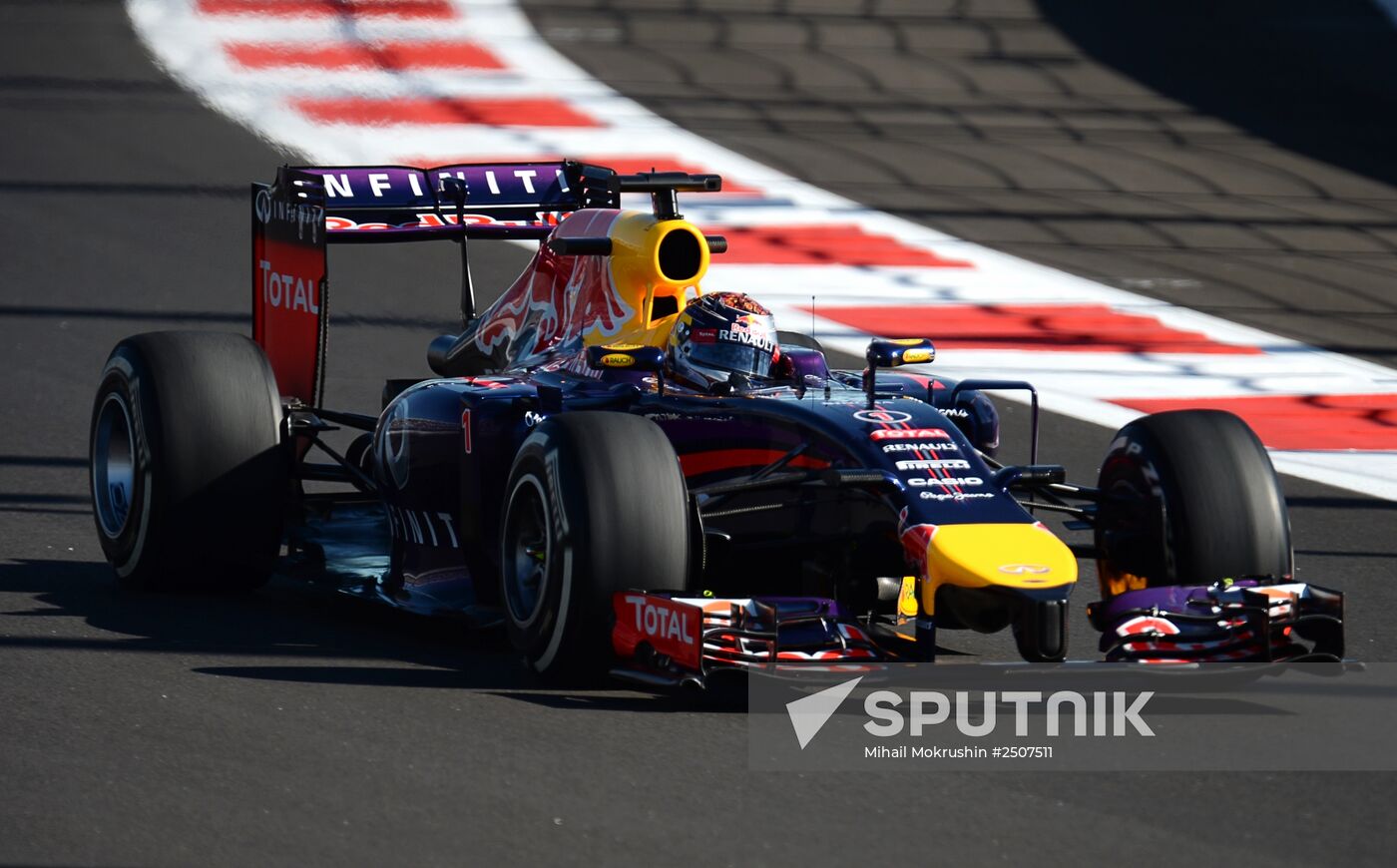 2014 Formula 1 Russian Grand Prix. Practice