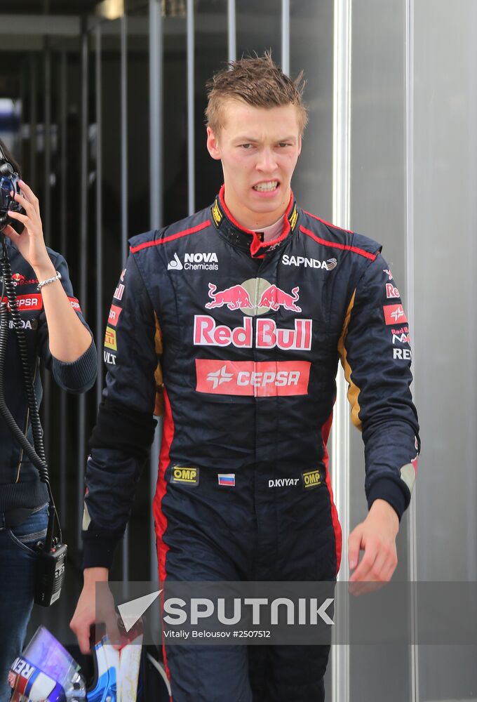2014 Formula 1 Russian Grand Prix. Practice