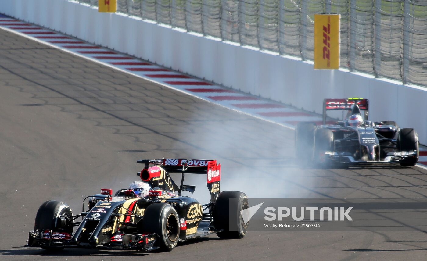 2014 Formula 1 Russian Grand Prix. Practice