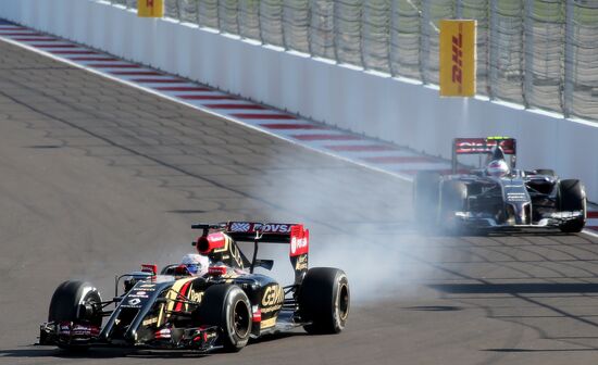 2014 Formula 1 Russian Grand Prix. Practice