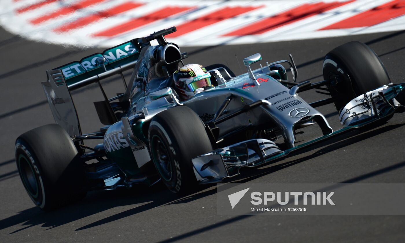 2014 Formula 1 Russian Grand Prix. Practice
