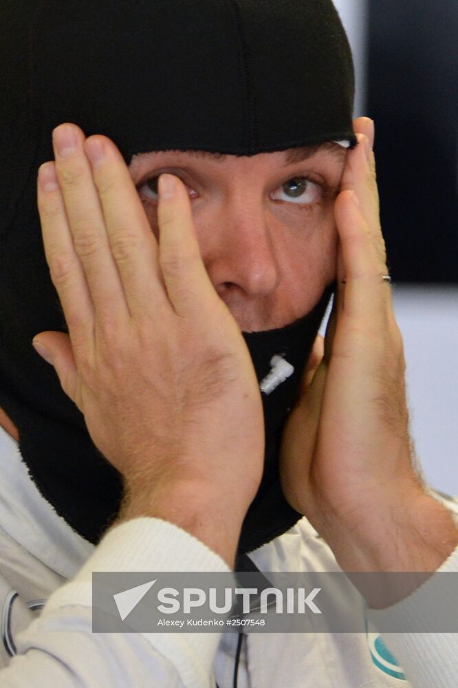 2014 Formula 1 Russian Grand Prix. Practice
