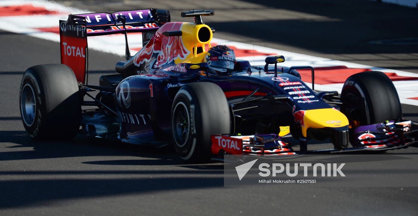 2014 Formula 1 Russian Grand Prix. Practice