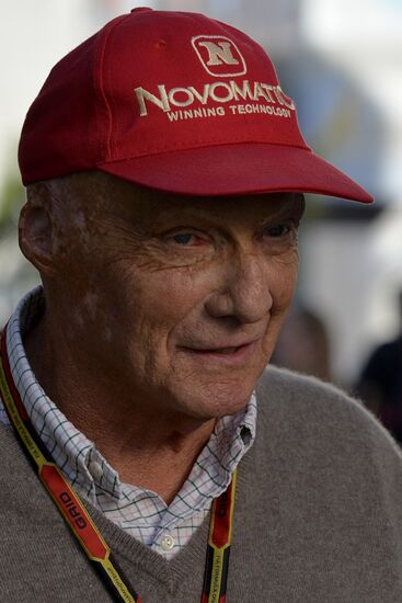 2014 Formula 1 Russian Grand Prix. Free practice