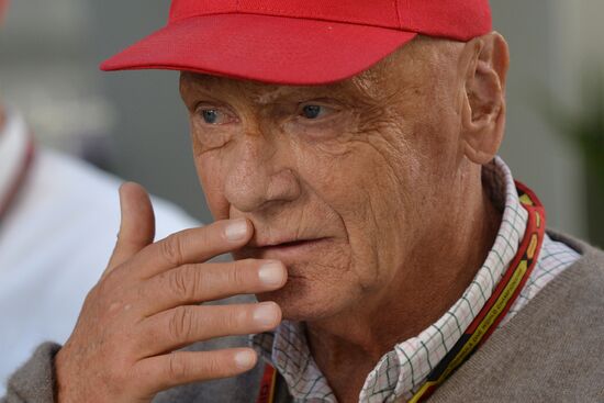 2014 Formula 1 Russian Grand Prix. Free practice