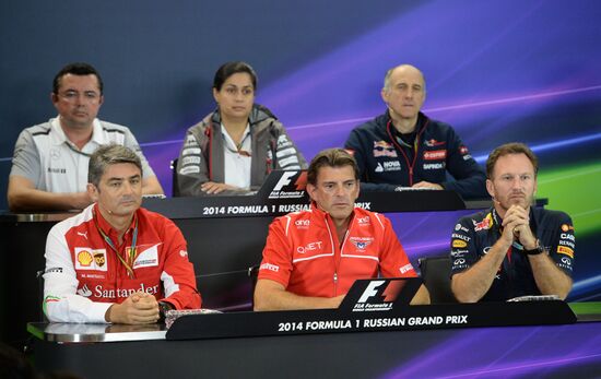 2014 Formula 1 Russian Grand Prix. Practice