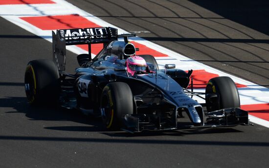2014 Formula 1 Russian Grand Prix. Practice