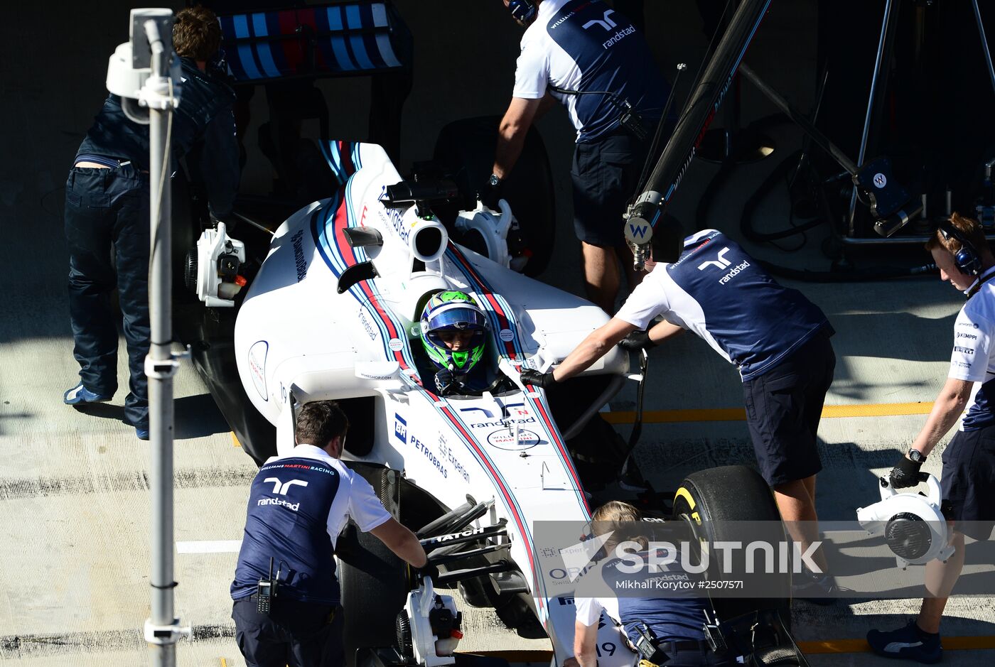 2014 Formula 1 Russian Grand Prix. Practice