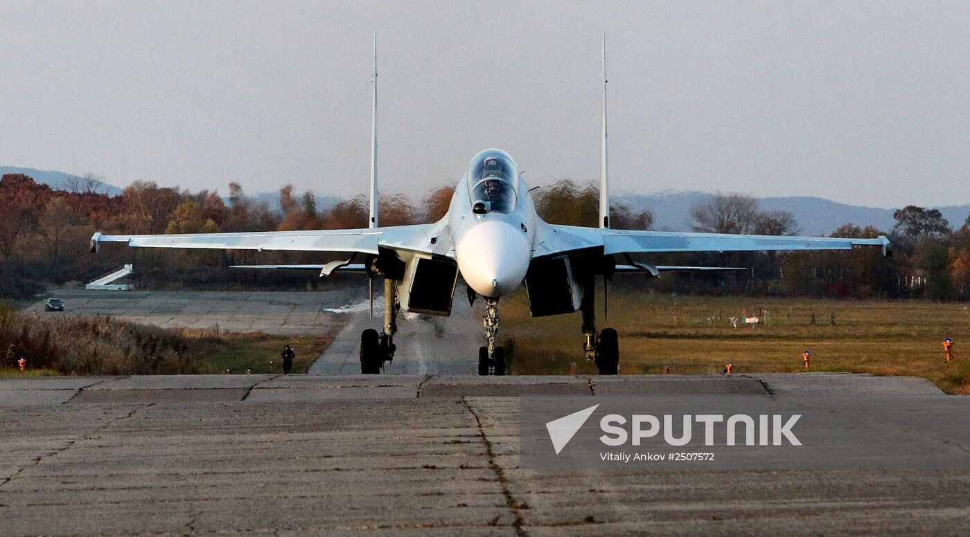 Wing of Eastern Military District receives two new Su-30 M2 fighters
