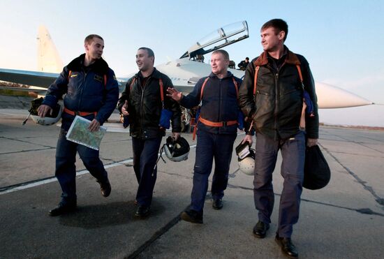 Wing of Eastern Military District receives two new Su-30 M2 fighters