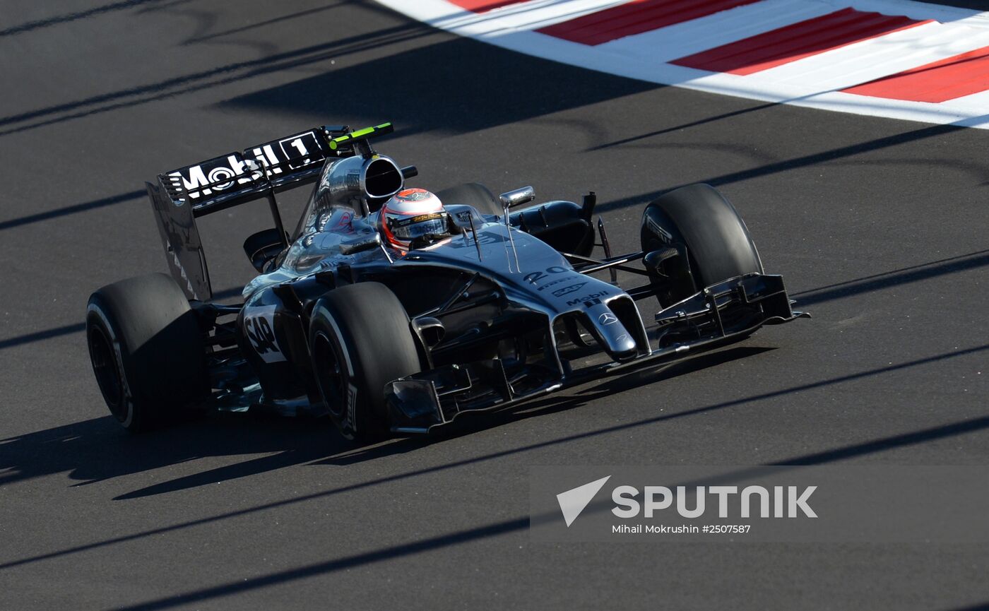 2014 Formula 1 Russian Grand Prix. First practice