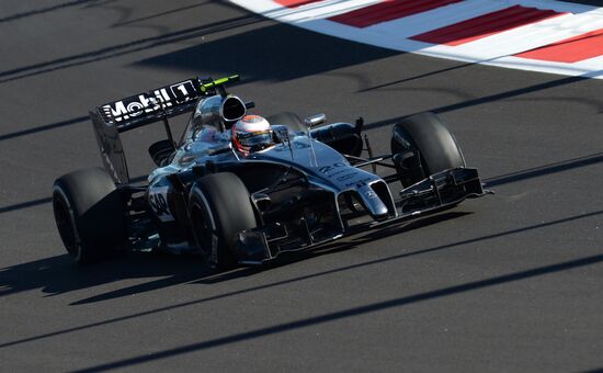 2014 Formula 1 Russian Grand Prix. First practice