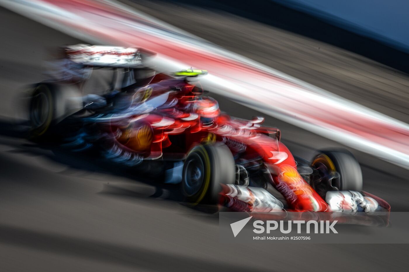 2014 Formula 1 Russian Grand Prix. Free practice