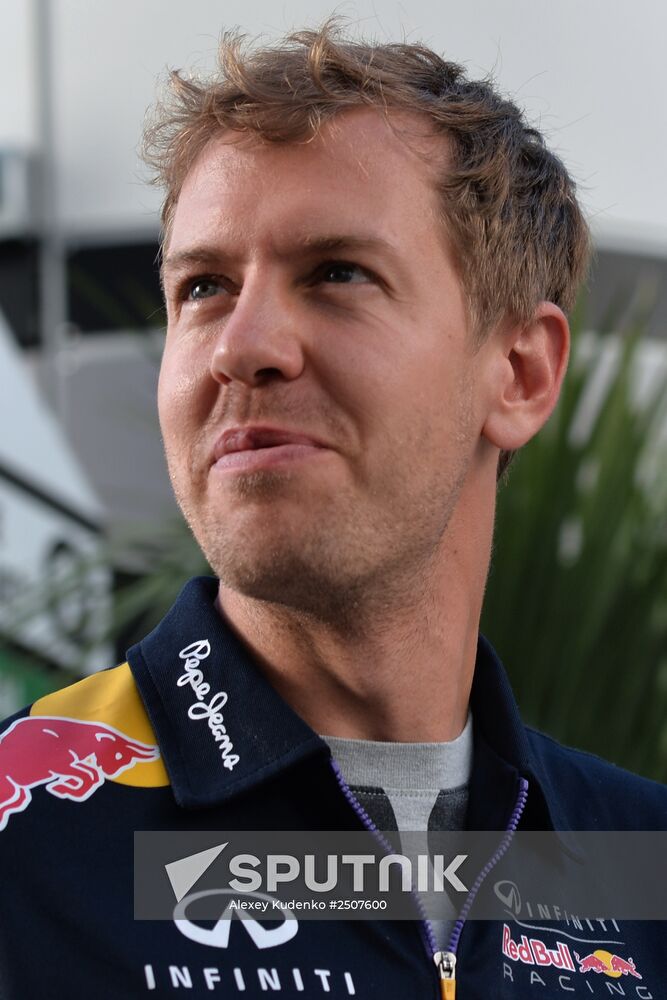 2014 Formula 1 Russian Grand Prix. Free practice
