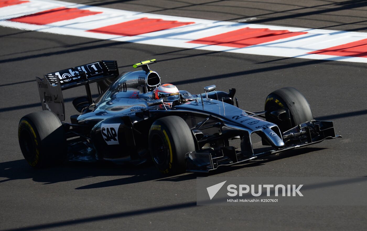 2014 Formula 1 Russian Grand Prix. First practice