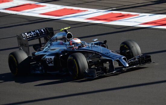 2014 Formula 1 Russian Grand Prix. First practice
