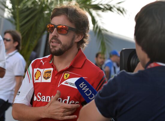 2014 Formula 1 Russian Grand Prix. First practice