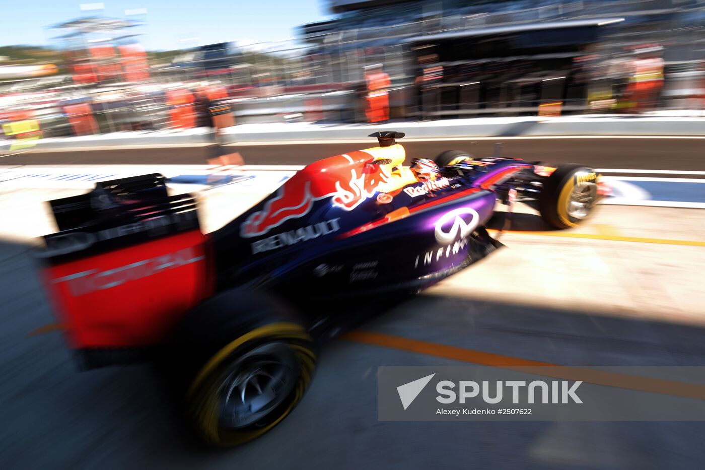 2014 Formula 1 Russian Grand Prix. First practice