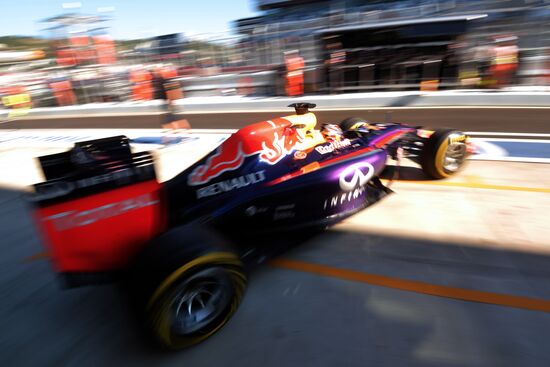 2014 Formula 1 Russian Grand Prix. First practice