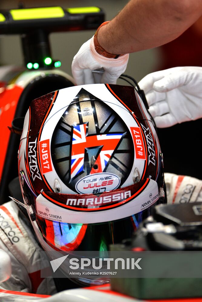 2014 Formula 1 Russian Grand Prix. First practice