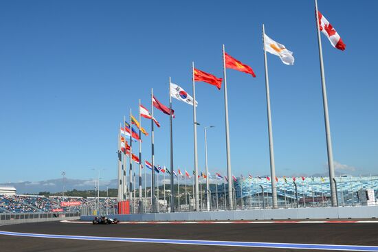 2014 Formula 1 Russian Grand Prix. First practice