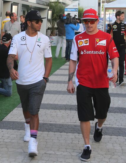2014 Formula 1 Russian Grand Prix. Free practice