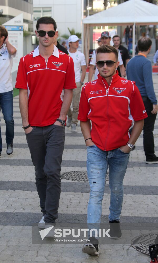 2014 Formula 1 Russian Grand Prix. Free practice