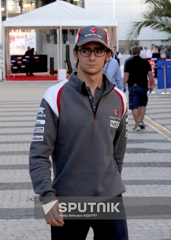 2014 Formula 1 Russian Grand Prix. Free practice