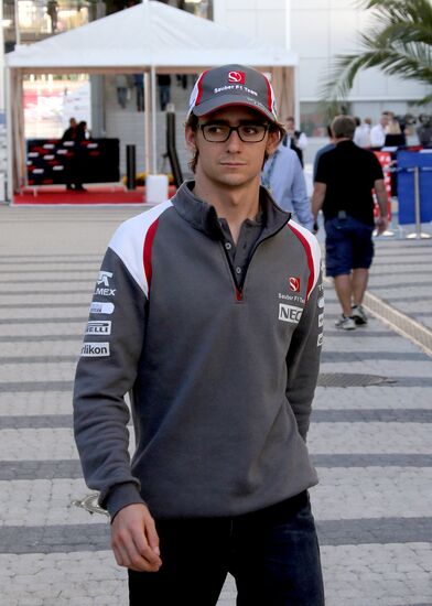 2014 Formula 1 Russian Grand Prix. Free practice